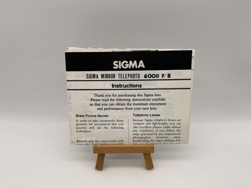 Manuale uso sigma mirror - sigma,