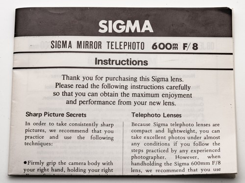 Istruzioni sigma mirror - sigma,
